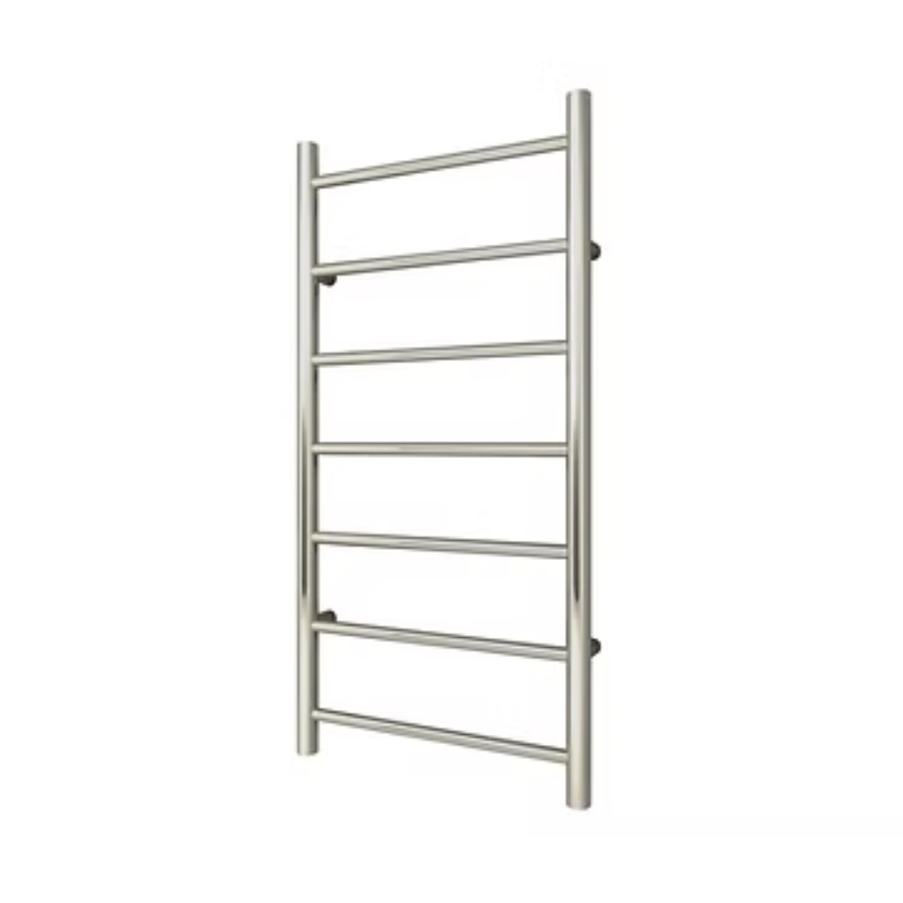 Product cut out image of the Radox Space 1076mm x 538mm Polished Stainless Steel Electric Towel Rail
